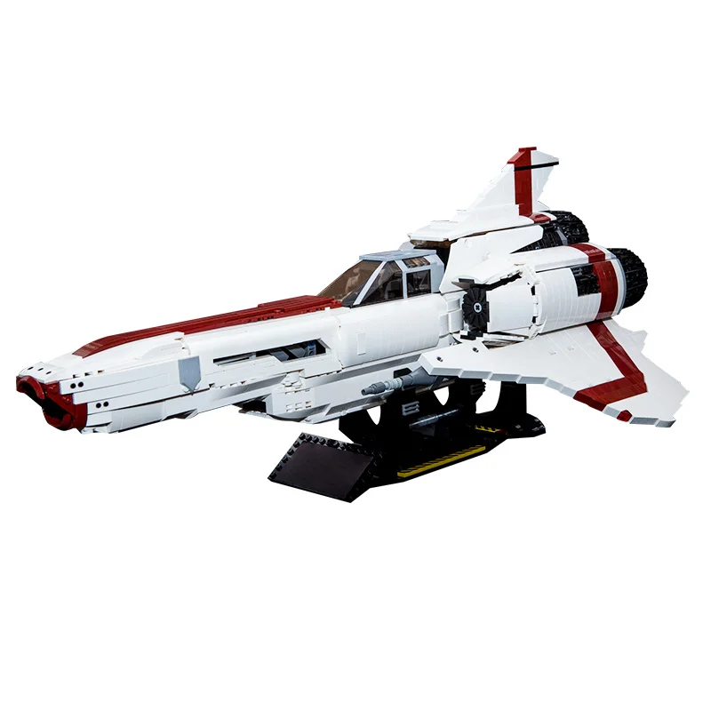 

MOC-9424The Battlestarse Galactica Colonial MKII Fit High-tech Star Building Blocks Bricks Kid Toy Gift Birthday Anime Figure