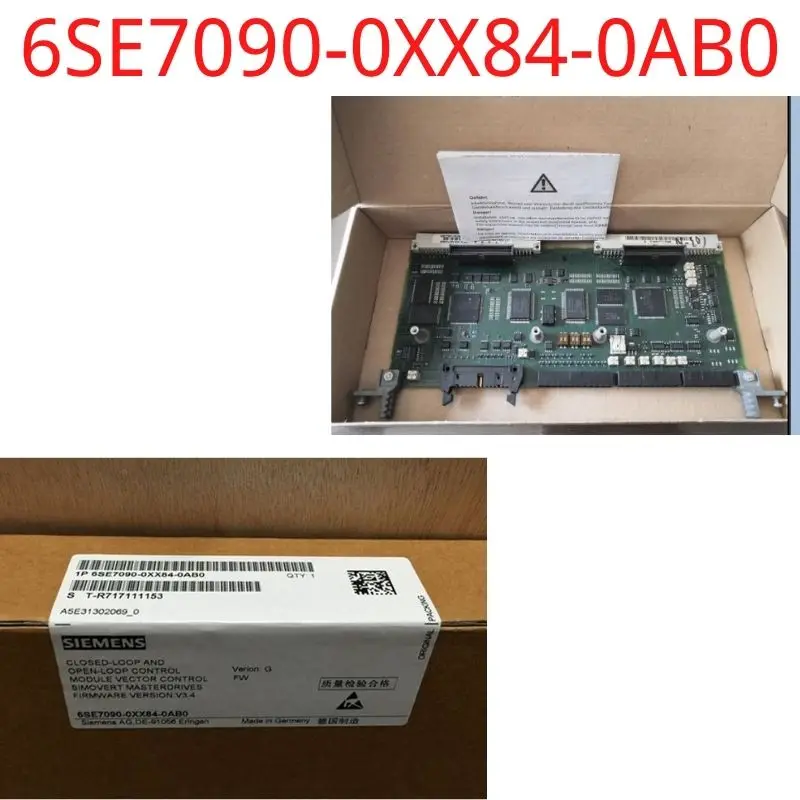 

6SE7090-0XX84-0AB0 Brand New CLOSED-LOOP AND OPEN-LOOP CONTROL MODULE VECTOR CONTROL, CUVC SIMOVERT MASTERDRIVES FIRMWARE