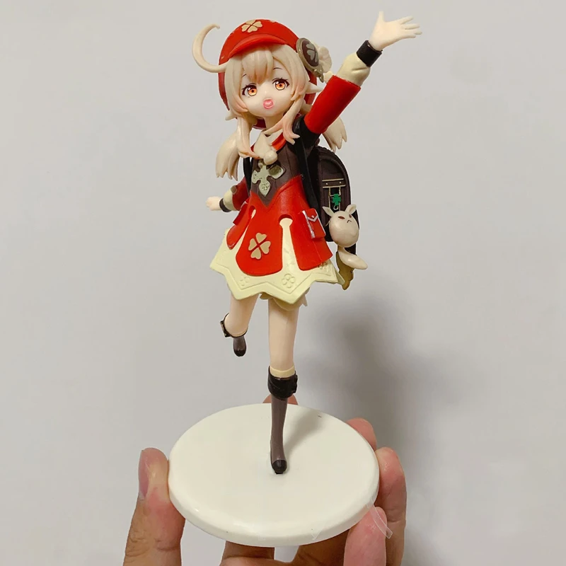 

Аниме Genshin ударная фигурка Kell красивая девушка ПВХ модель свадебное платье Красивая статуя