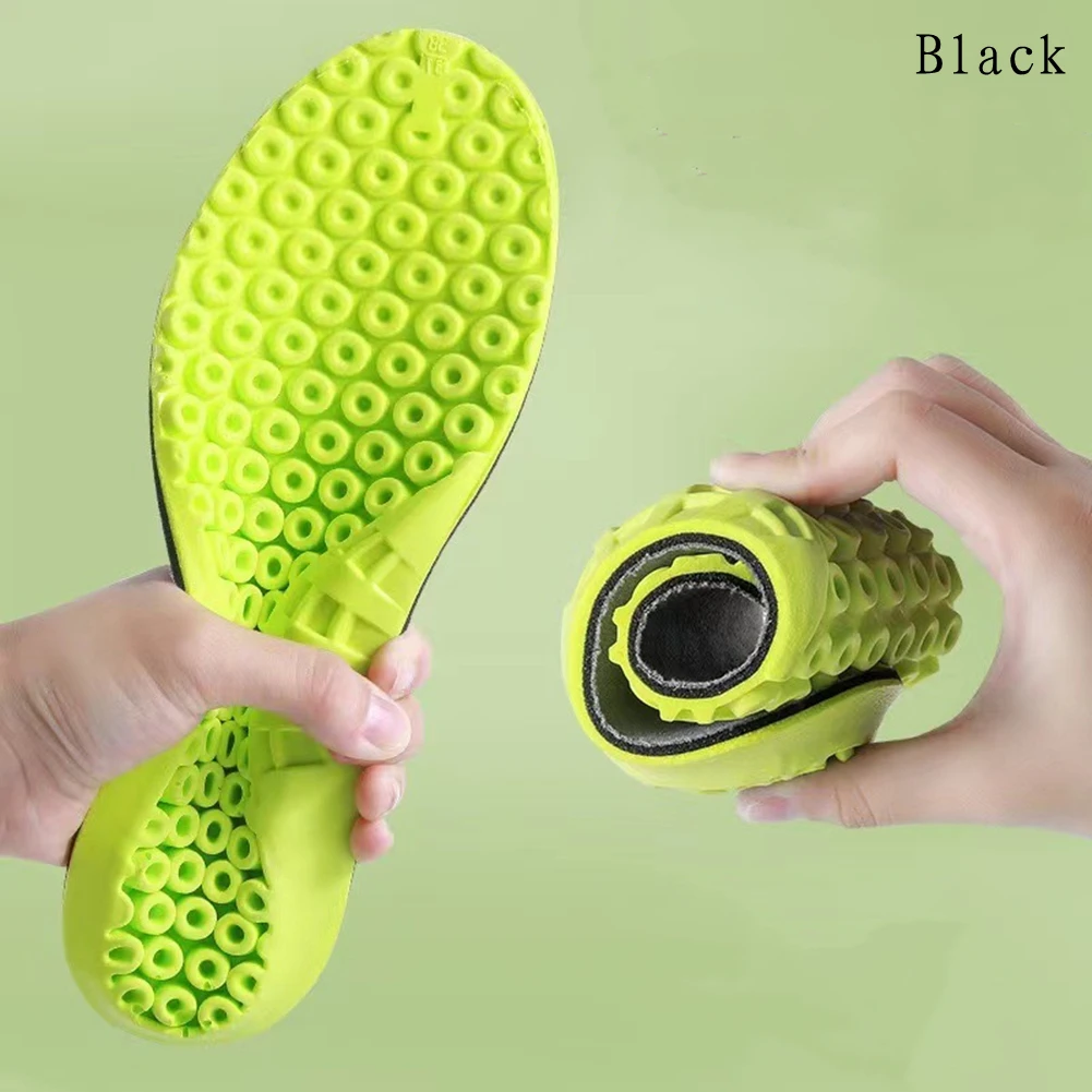 New Sports Insoles Wormwood Deodorant Breathable Insole Plantar Fasciitis Orthopedic Shoe Pads Men Women Cushioning Inserts Pad