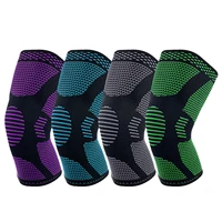 fitness running cycling knee support braces elastic compression knee pad sleeve