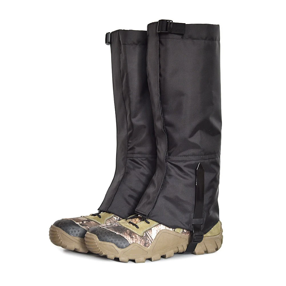 

Waterproof Boot Cover Leg Gaiters Outdoor Hiking Gaiters LXL Size Breathable and Waterproof Metal Buckles for Secure Fit