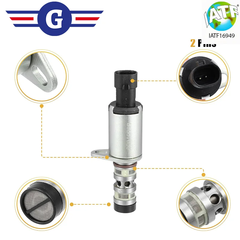 2 шт. электромагнитный клапан управления кулачком распределительного вала для