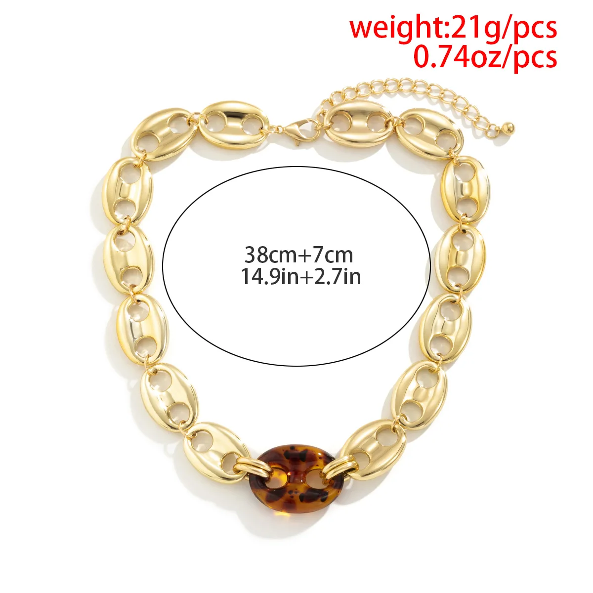 Женское Ожерелье В Стиле Хип-хоп с пряжкой в виде носа золотое ожерелье винтажные