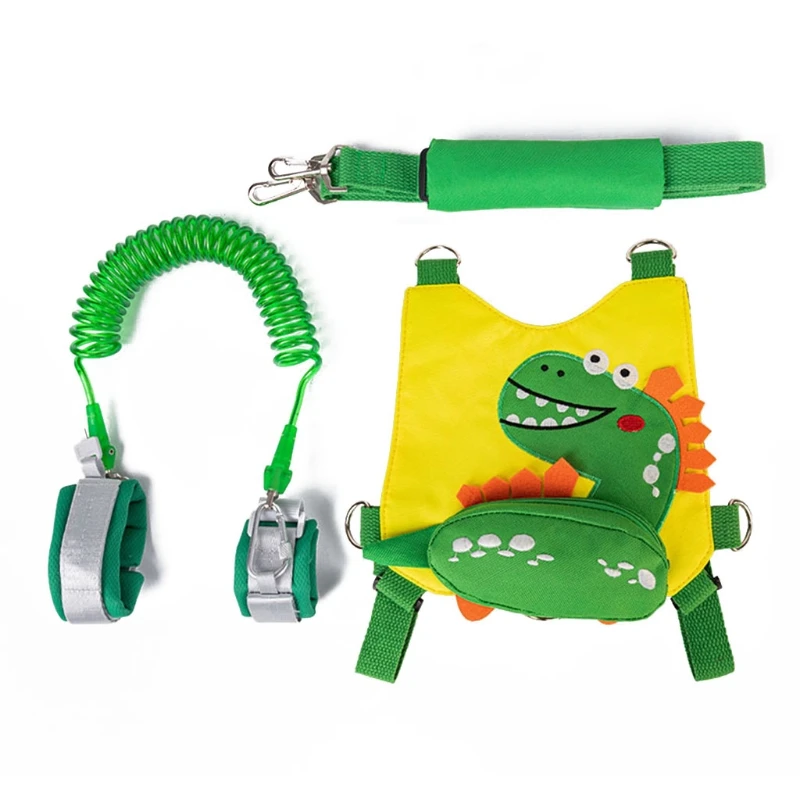 

3 Pcs/Set Portable Baby Reins Walking Harness 4 in 1 Backpack with Safety Reins New 2022