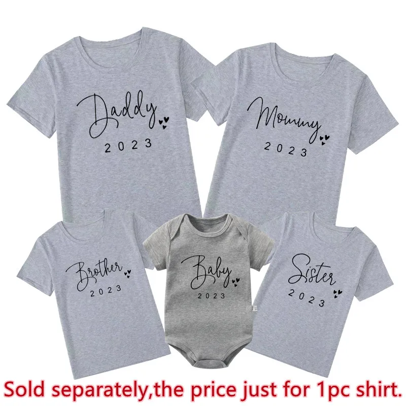 Розовые или синие рубашки для вечеринки папы мамы брата сестры смешные хлопковые