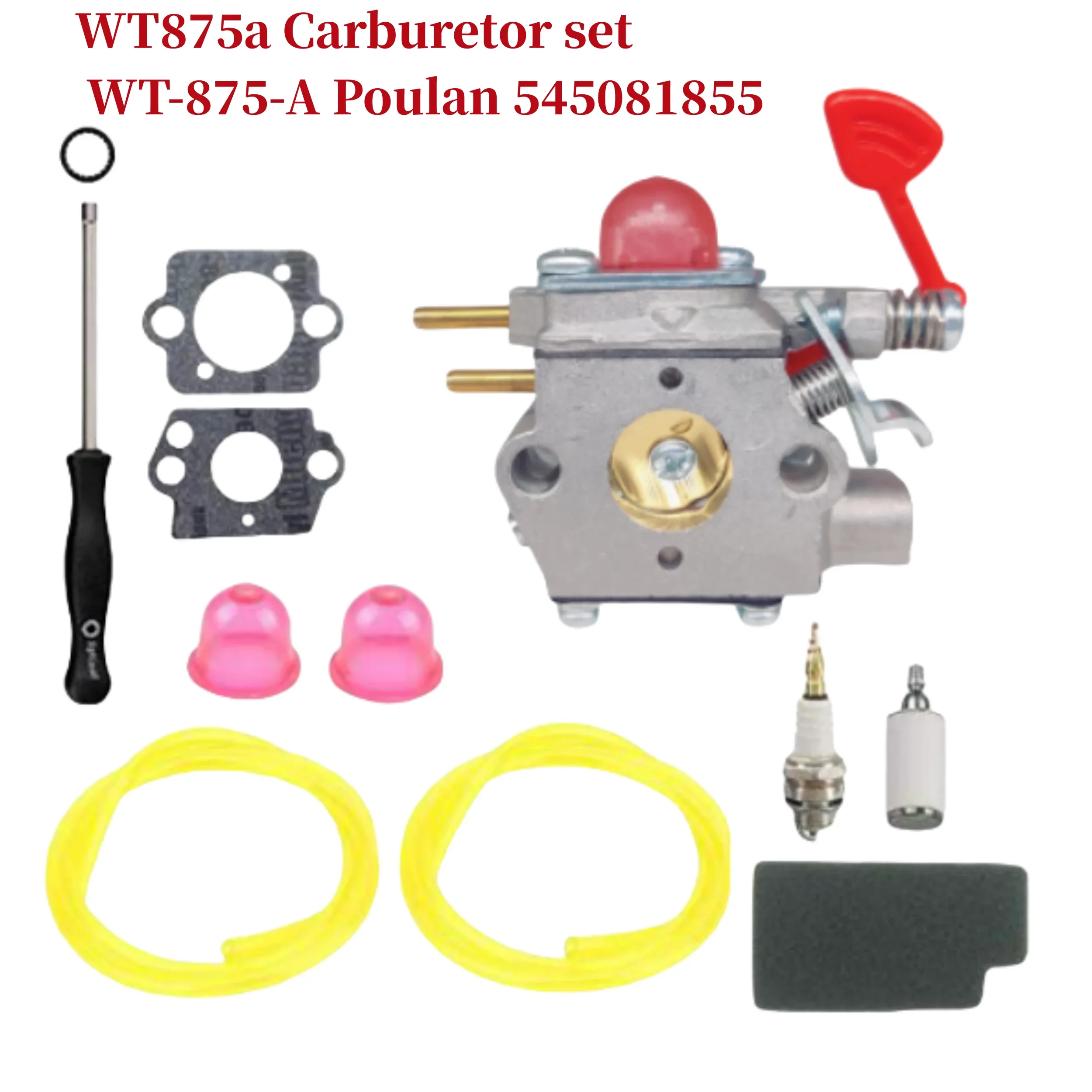 

Карбюратор снегоочистителя и бензопилы для Walbro WT875A/PPB430VS и 545081855, карбюратор