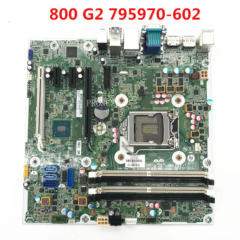 For HP Elite 800 G2 SFF Desktop Motherboard 795970-002 795970-602 795206-002 Mainboard LGA 1151 DDR4 Q170 100% Full Working Well