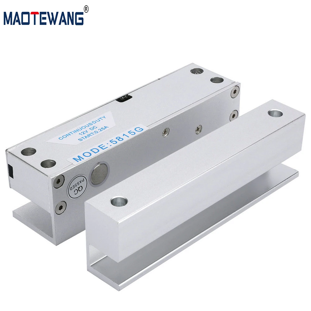MAOTEWANG 5815G Бескаркасный электрический замок 12 В постоянного тока 1 2 А RFID