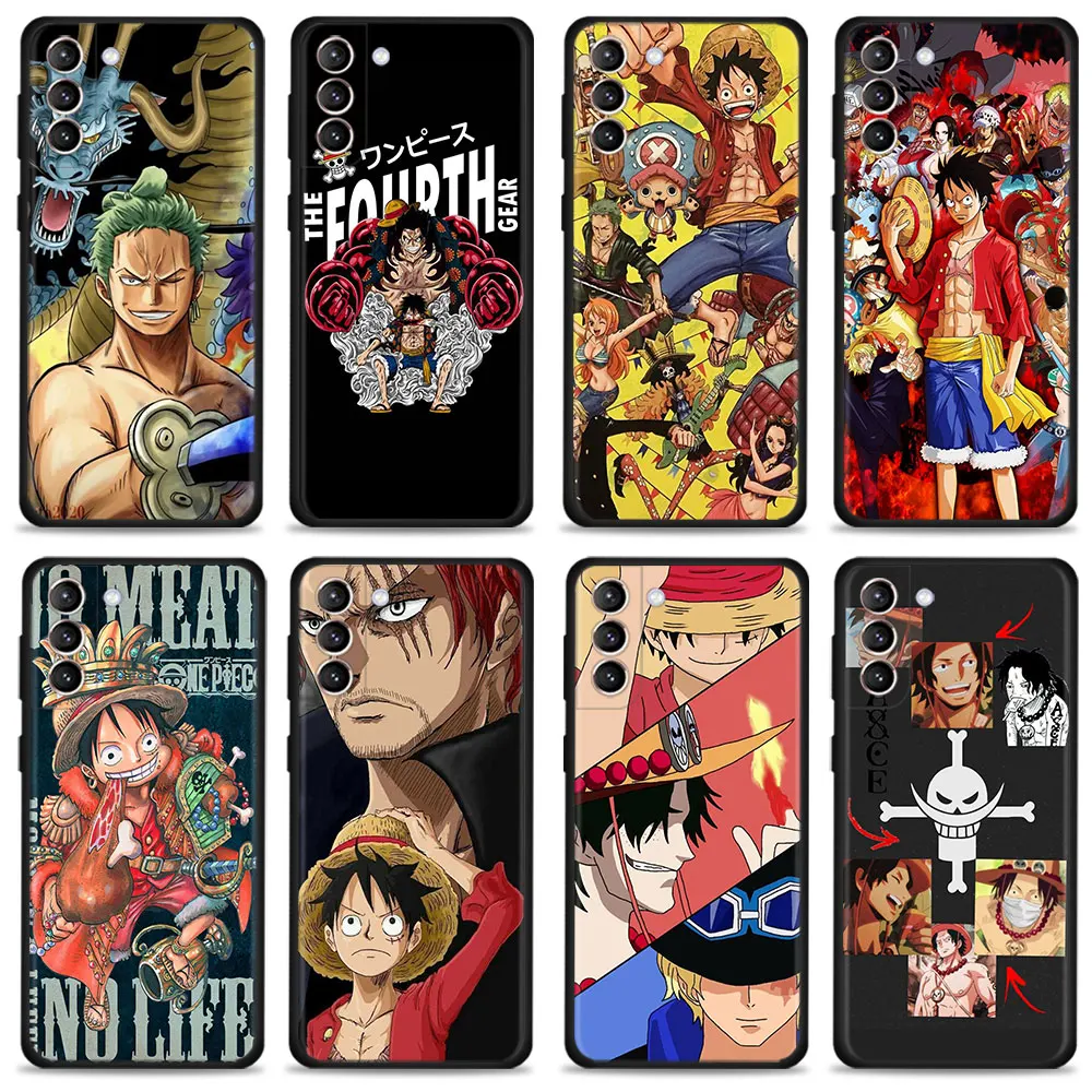 

Для Samsung Galaxy S20 FE 2022 S8 S21 Plus S9 S7 S22 Ultra 5G S10e S10 One Piece Luffy Zoro защитный чехол для телефона