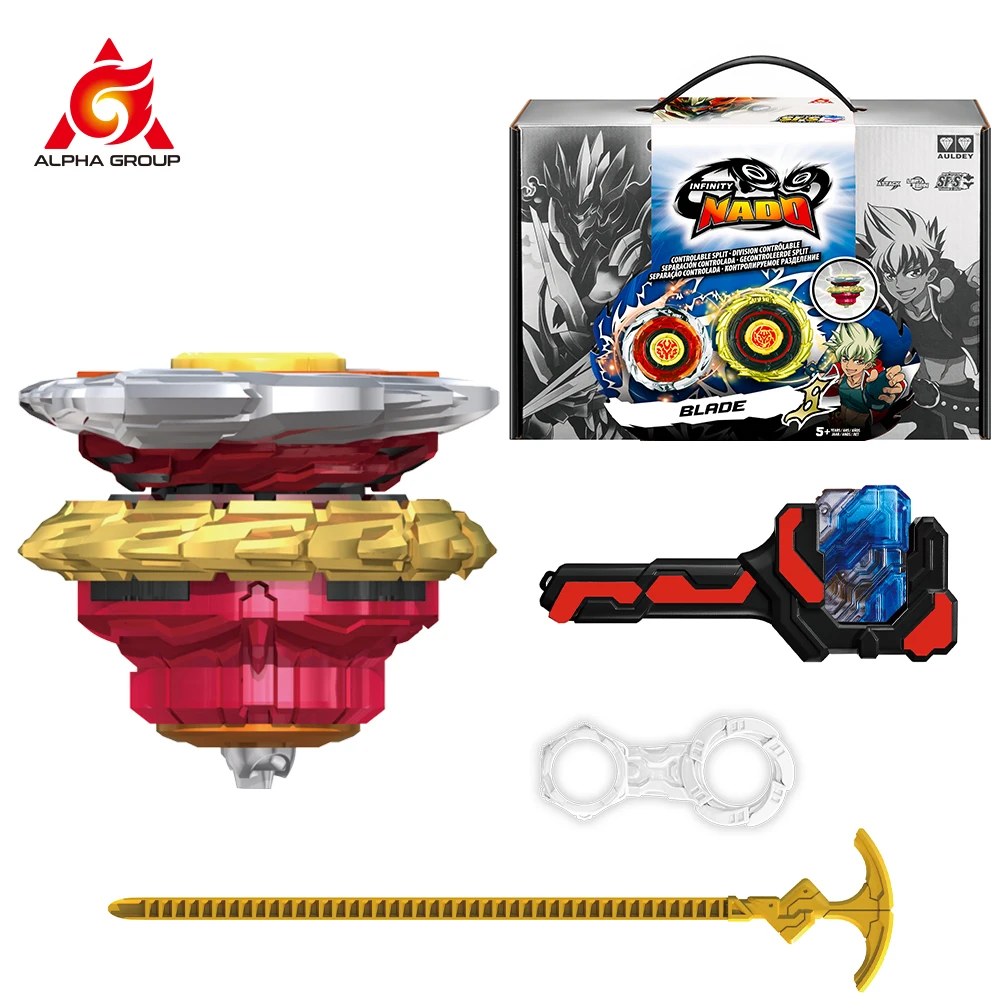 

Infinity Nado 3 Crack Series-Blade-s 2 In1 Split Spinning Top Metal Nado Gyro Battle Beyblade БейБлэйд Kid Toy Birthday Gift