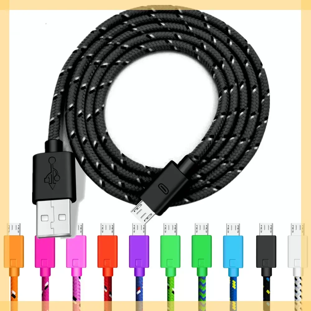 

NEW2023 Micro USB 2.4A Fast Charging cabo usb micro mobile cables charger cord wire s7 android
