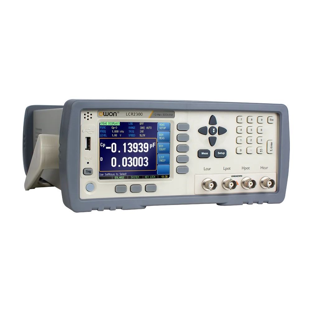 OWON LCR2020 10 Гц-20 кГц LCR2000 Series LCR Instrument Настольный измеритель индуктивности емкости