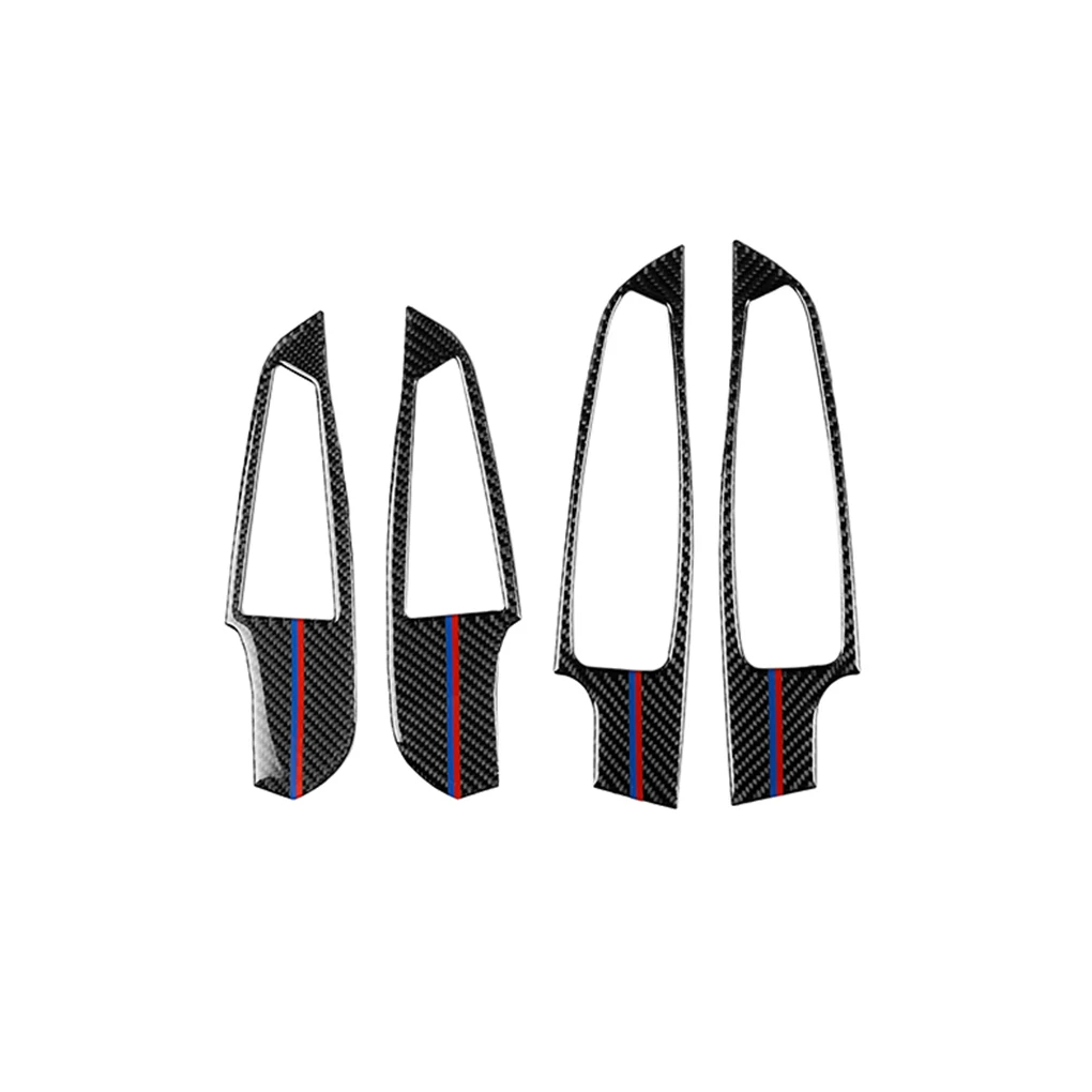 

Replacement For 3 Series G20 G28 325li 330d 335 2019-2020 4pcs/set Window Lifter Control Switch Carbon Fiber Cover