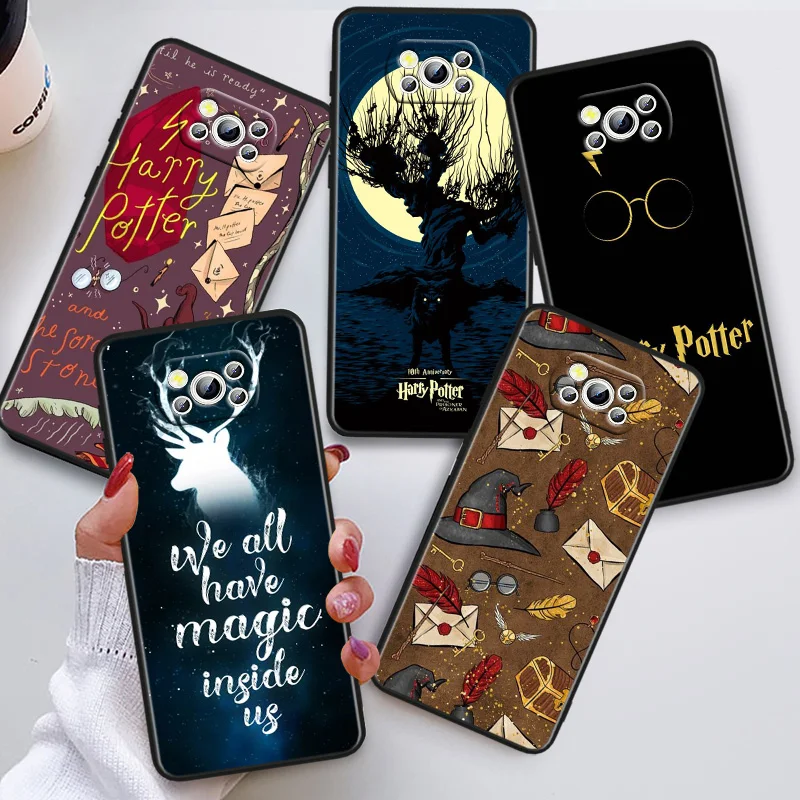 

Ring Potters Wand Harries Cute Phon Case For Xiaomi POCO C50 C40 C31 C3 M5S X4 M4 M3 F4 F3 GT F2 F1 X3 NFC X2 Pro Black Cover