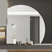 custom shower smart bathroom mirror makeup luxury irregular cosmetic decorative wall mirrors with light espelho vanity mirror