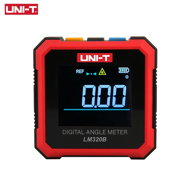 

UNI-T LM320A LM320B Electronic Angle Meter Digital Protractor Magnetic Inclinometer Angle Tester Bevel Box Backlight
