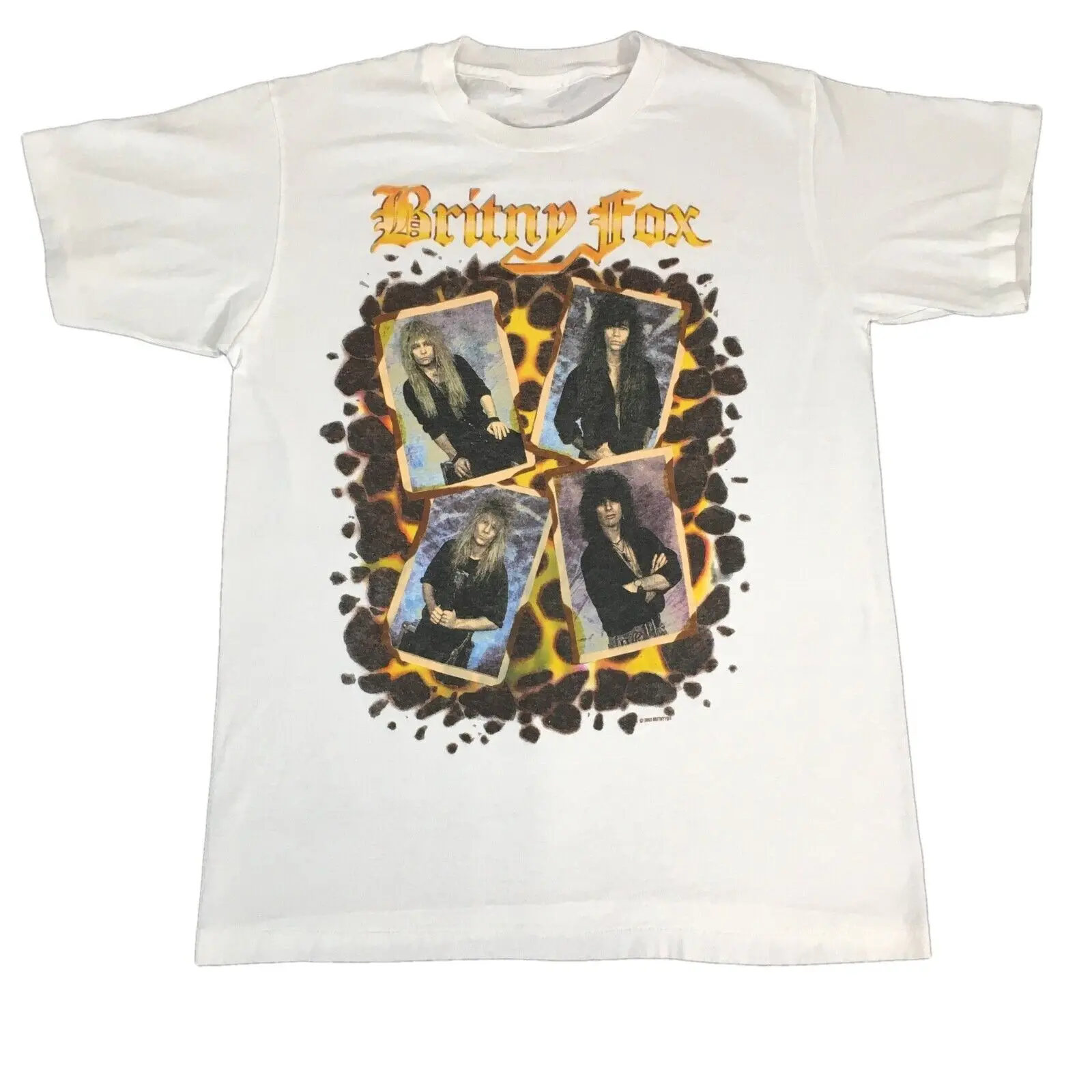 Новая футболка Britny Fox для мальчиков с подогревом фанатов S 5XL NW02_325