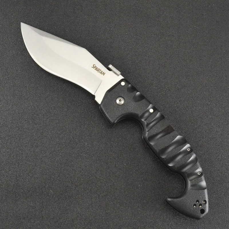 

Folding Cold Finish Steel Spartan Knife Sharp Blade High Hardness Tactical Hunting Outdoor Camping Survival EDC Tool