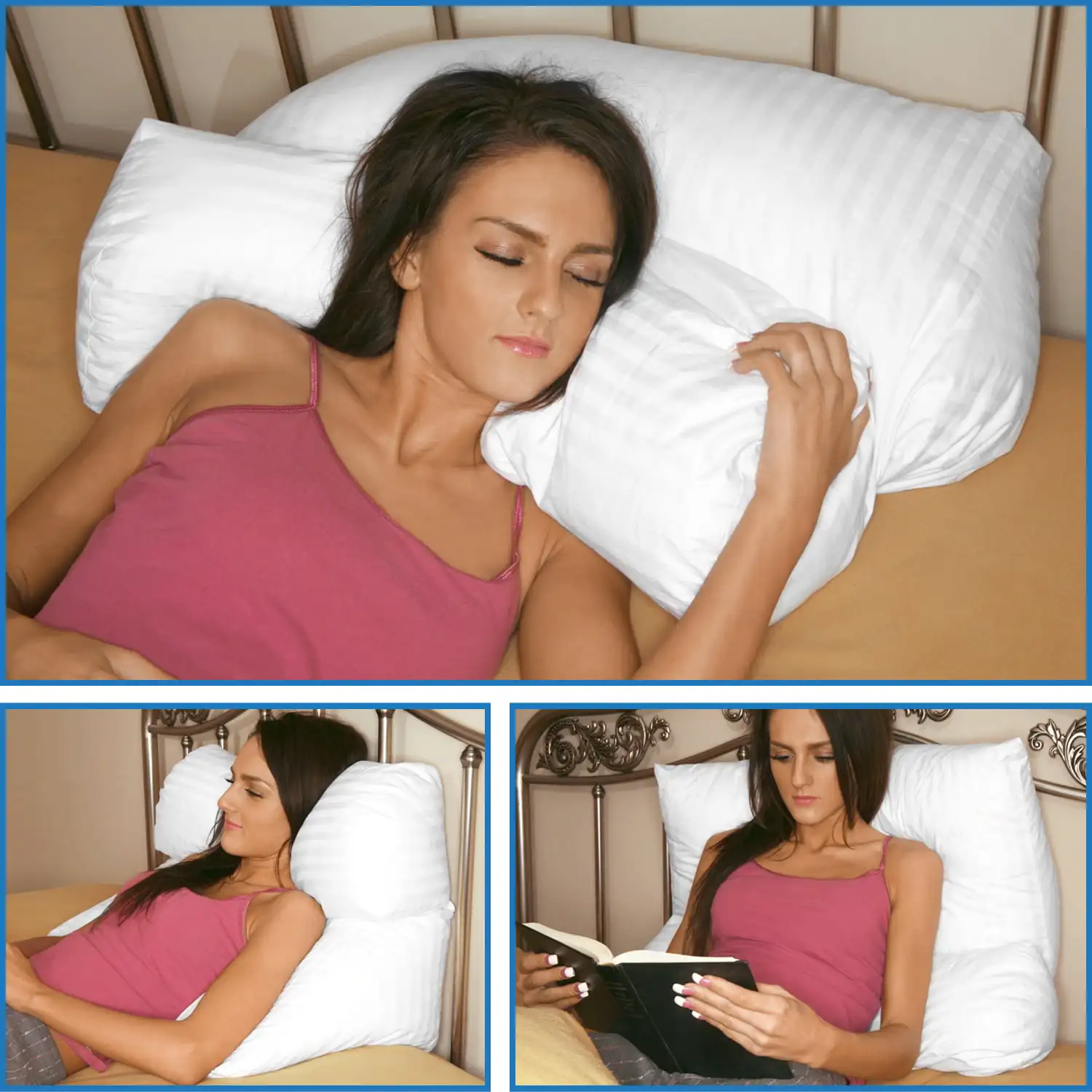 

Comfort Incline Wedge Backrest Pillow