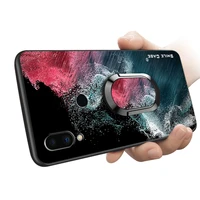 meizu note 9 case luxury 6 2 inch with ring magnetic function soft silicone funda for meizu note9 cover