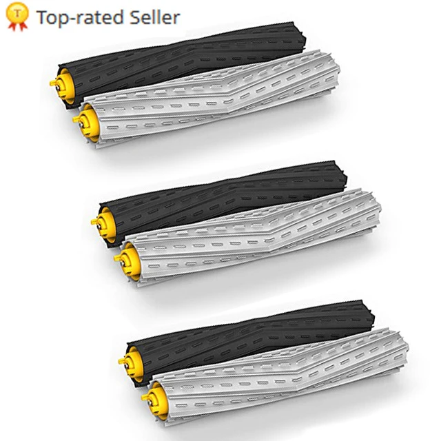 

High Quality 3 Set Tangle-Free Debris Extractor Brush for IRobot Roomba 800 900 Series 870 880 980