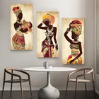 Африканский черный телефон, этнический художественный постер для украшения гостиной, домашний декор для стен, декоративные картины, картина