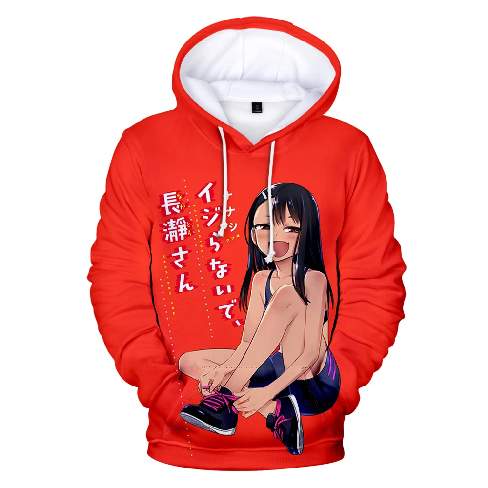 Толстовка с капюшоном и 3D-принтом Don't Toy with Me Miss Nagatoro