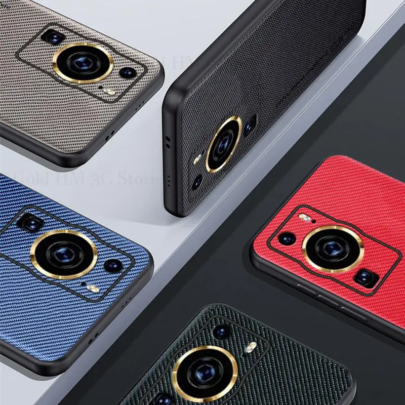 Carbon Fiber Leather Phone Case For Honor Magic 5 Pro Capa Soft Bumper Shockproof Cover Funda For Honor X40 GT X40i X30i 9X Pro