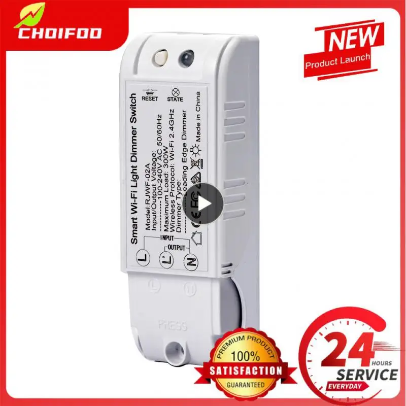 

1PCS WiFi DIY Dimmer Switch Smart Light Switch Controller Home Automation And Voice Control Dimmer Switch Works With Alexa /