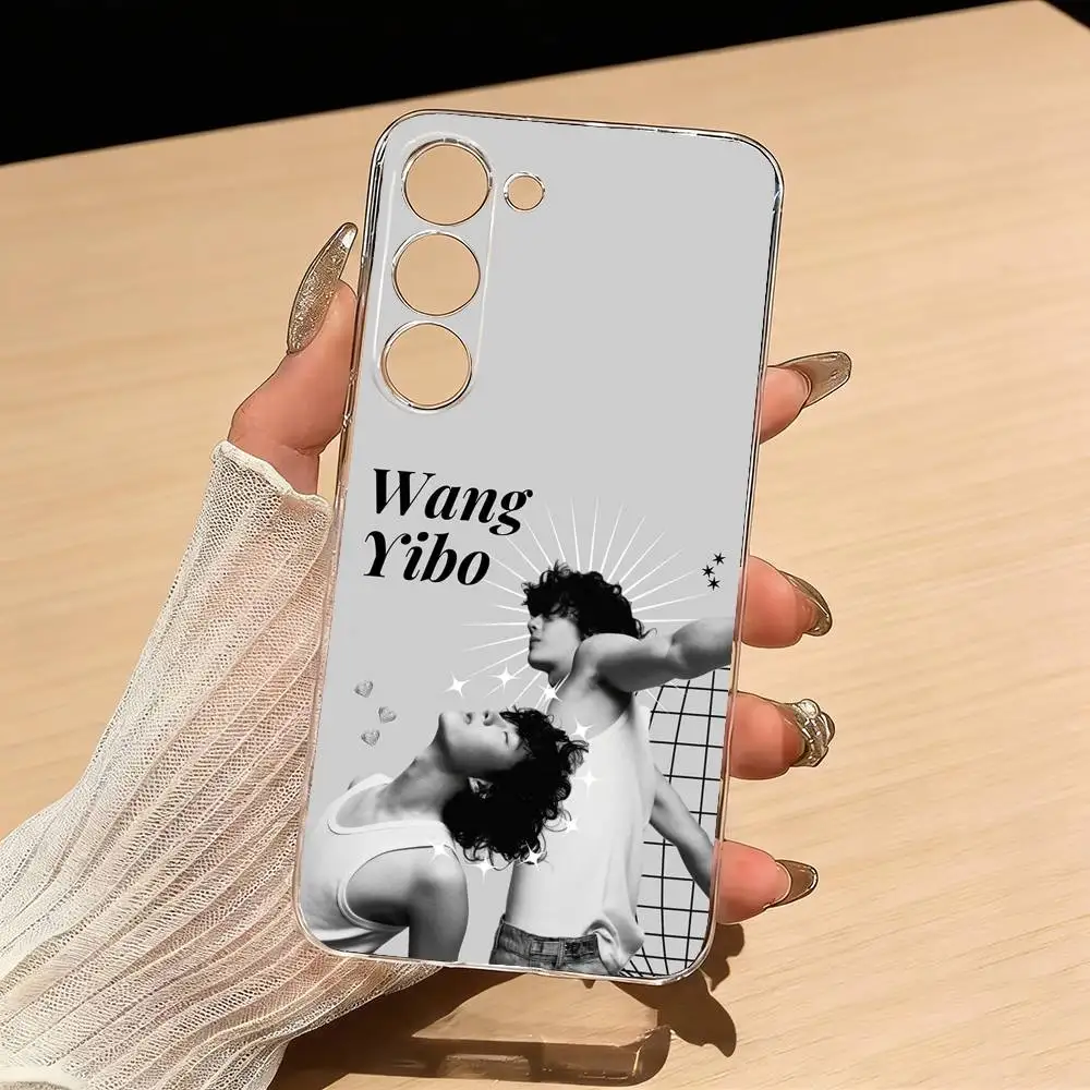 Фото Чехол для телефона Wang Yibo The Untamed Lan Wangji для Samsung S25, S24, S21, S22, S23, S30, Ultra, S20, Plus, Fe, Lite, прозрачный чехол. №5