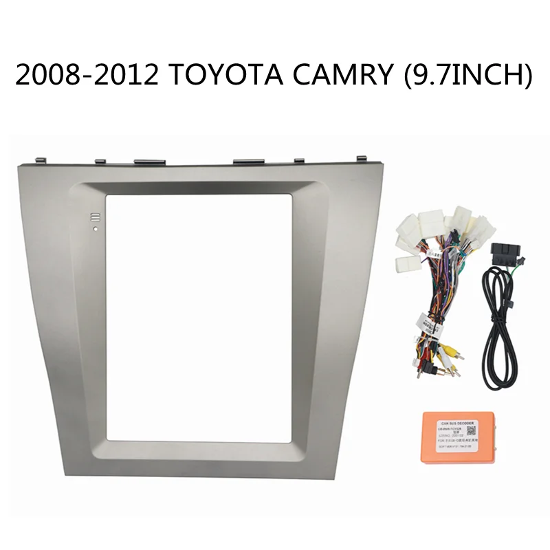 

9.7-inch 2din Car Radio Dashboard For Toyota-Camry-2012-2016 Stereo Panel, For Teyes Car Panel With Dual Din CD DVD Frame