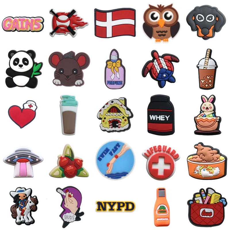 

Shoe Charms Kids Packs Girl Women Charm Gifts Shoes Accessories Wholesale Bulk Para Pins Set Jeans Decorations for Crocs Men Boy