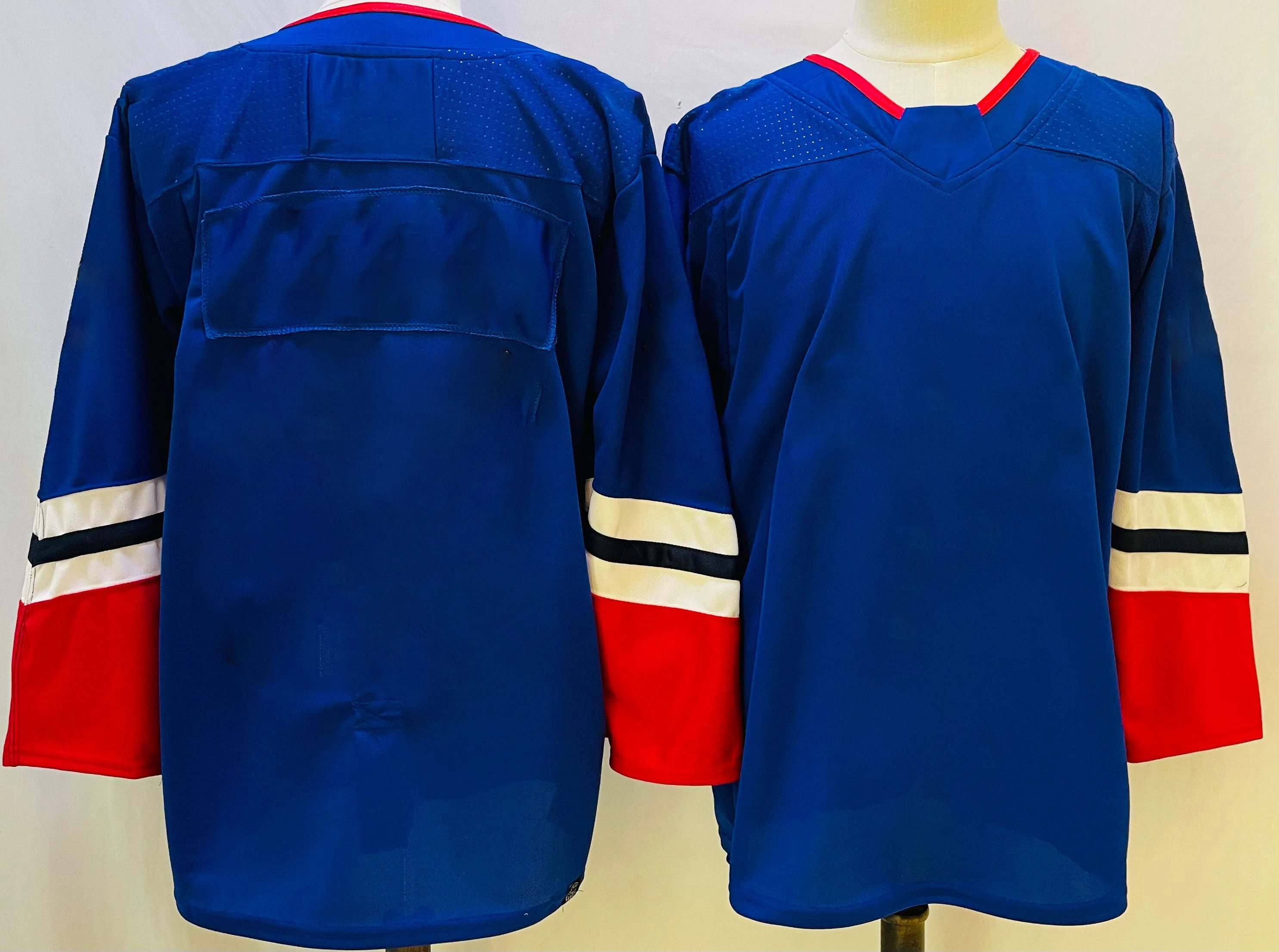 

2023 Retro Hockey Jersey New York Ice Hockey Jersey Customized Hockey Jersey Your Name Any Number Sport Sweater All Stitched