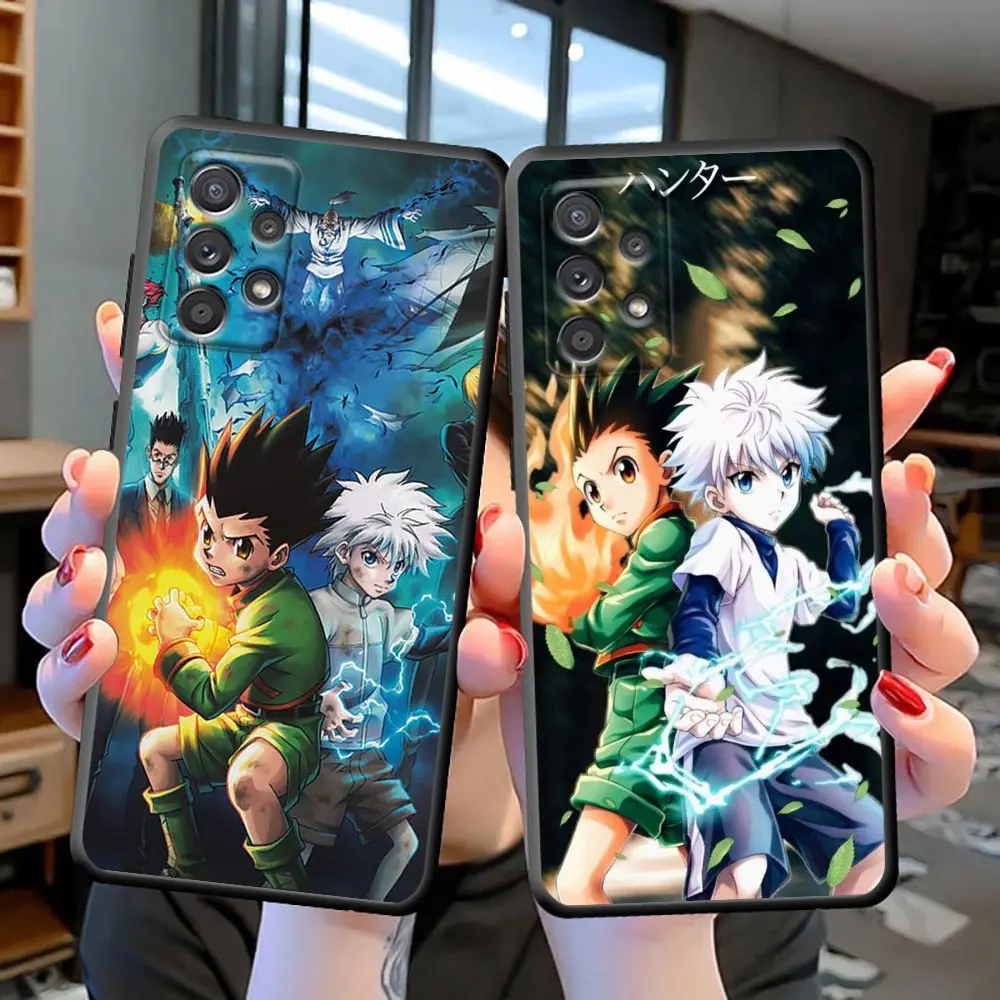 

Funda Case For Samsung S23 S22 S21 S20 FE S10 S10E LITE S9 S8 PLUS ULTRA 5G Phone Case Capa Para Shell Anime Hunter x Hunters