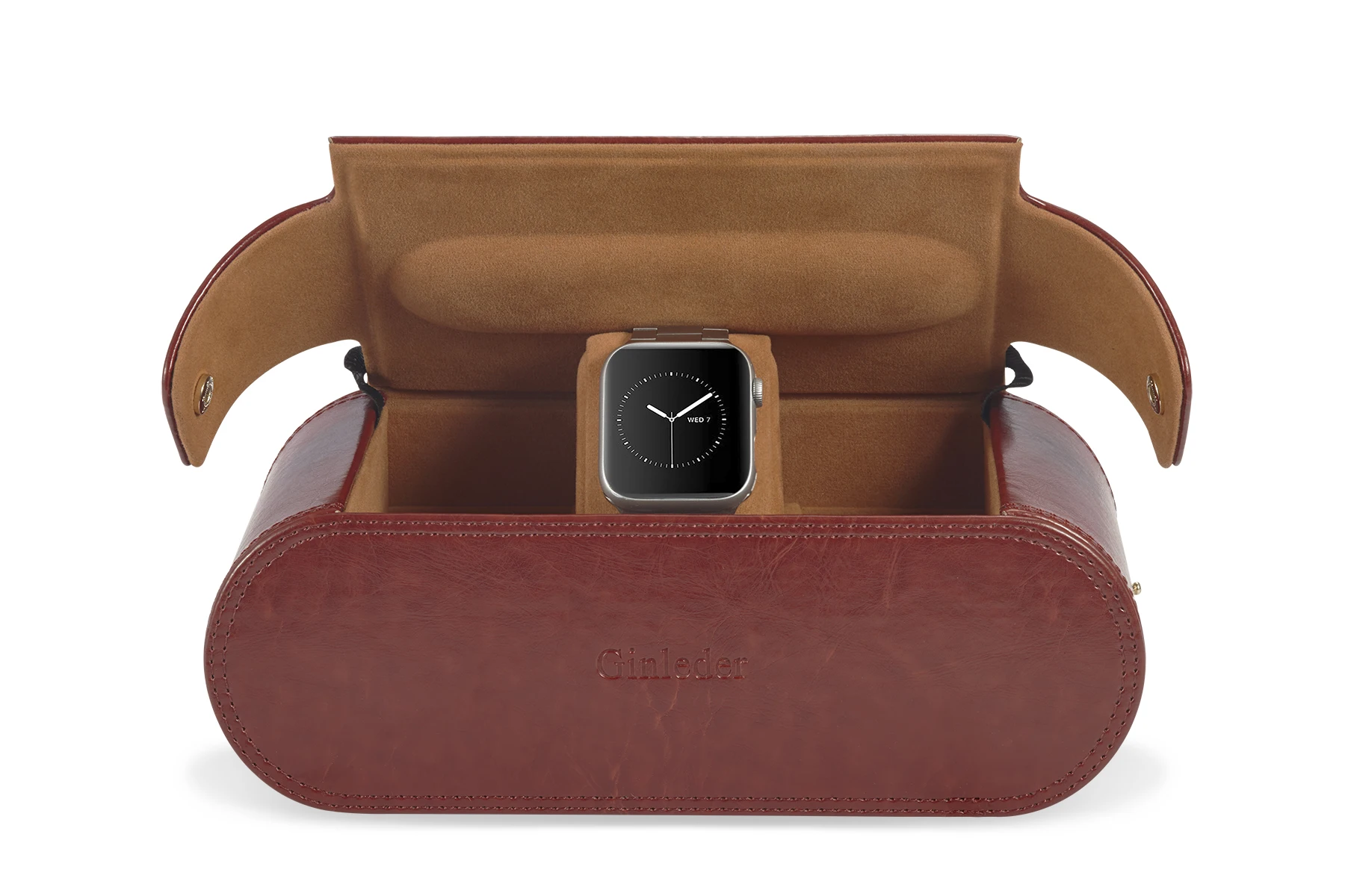 

Besforu коробка для часов, органайзер для мужских часов, чехол для часов, дорожный рулон, портативный 3 часы, дисплей, хранение