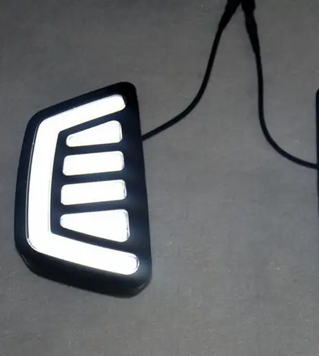 

Лампа указателя поворота для автомобиля, 15 Вт, дневная Рабочая лампа 12 В, одна пара для F/ord R/anger t7 2016 2017