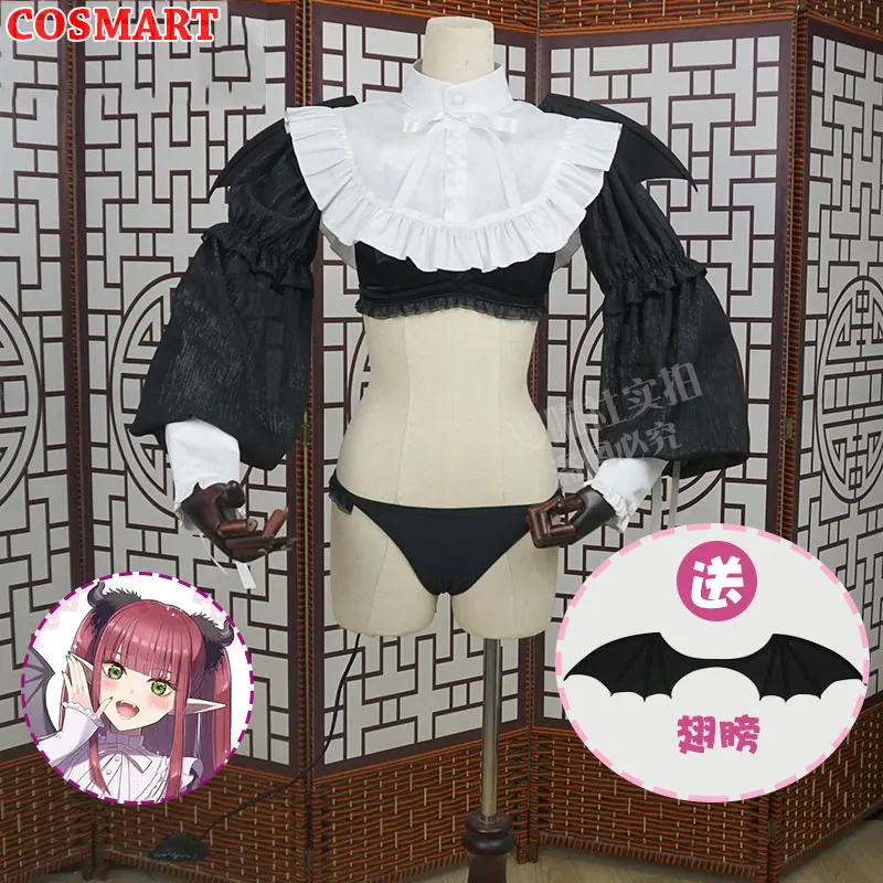 

COSMART My Dress-Up Darling Marin Kitagawa Cosplay Costume Little Devil Underwear Halloween Party Role Play Clothing XS-XL Hot