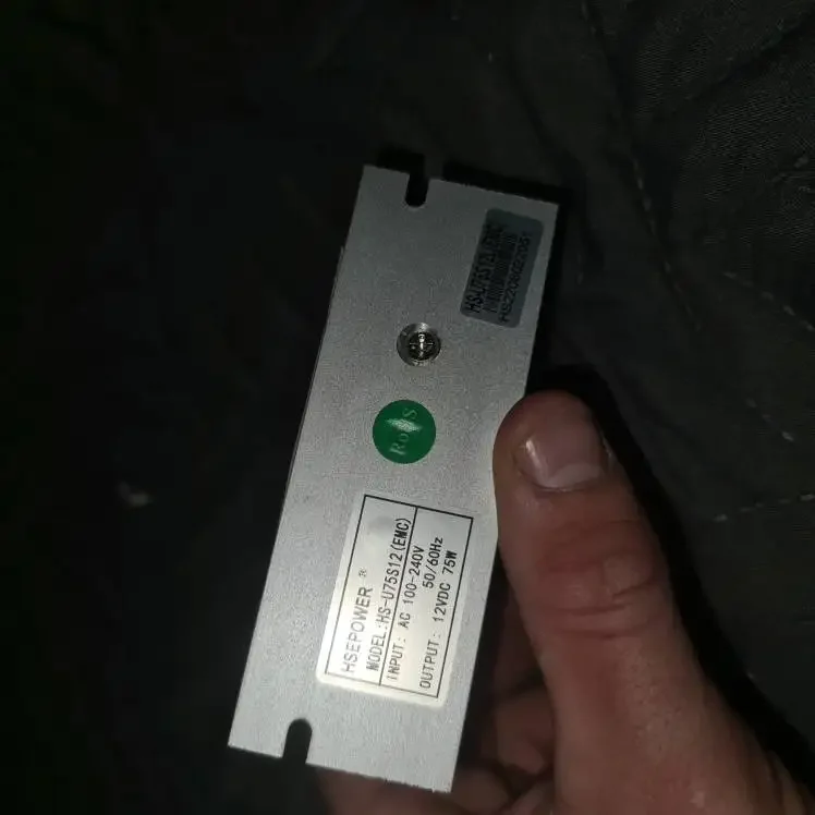 HSEPOWER HS-U75S12 75 Вт 12 в источник питания для вращающейся головки аксессуары