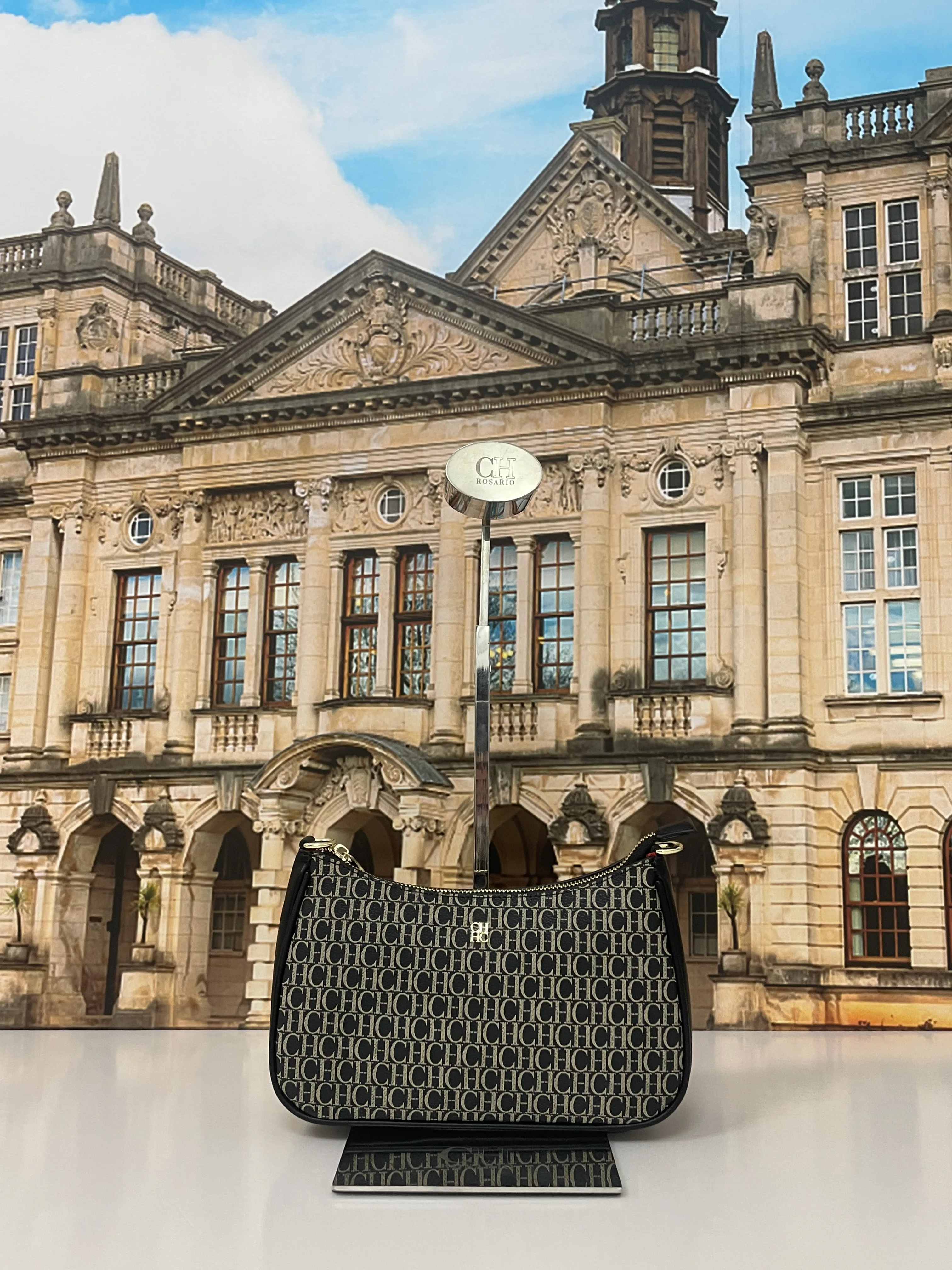 

CILMI HARVILL CHHC 2023 New Crescent Bag Women's Diagonal Shoulder Bag Two Shoulder Straps With Portable Zipper Design