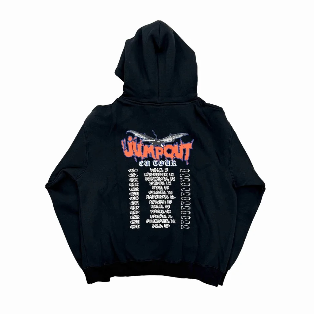 Фото Новый мужской пуловер с черепом OSAMASON JUMPOUT TOUR MERCH, толстовки с капюшоном, бархатный хлопок, плотный флис, США E68 №2