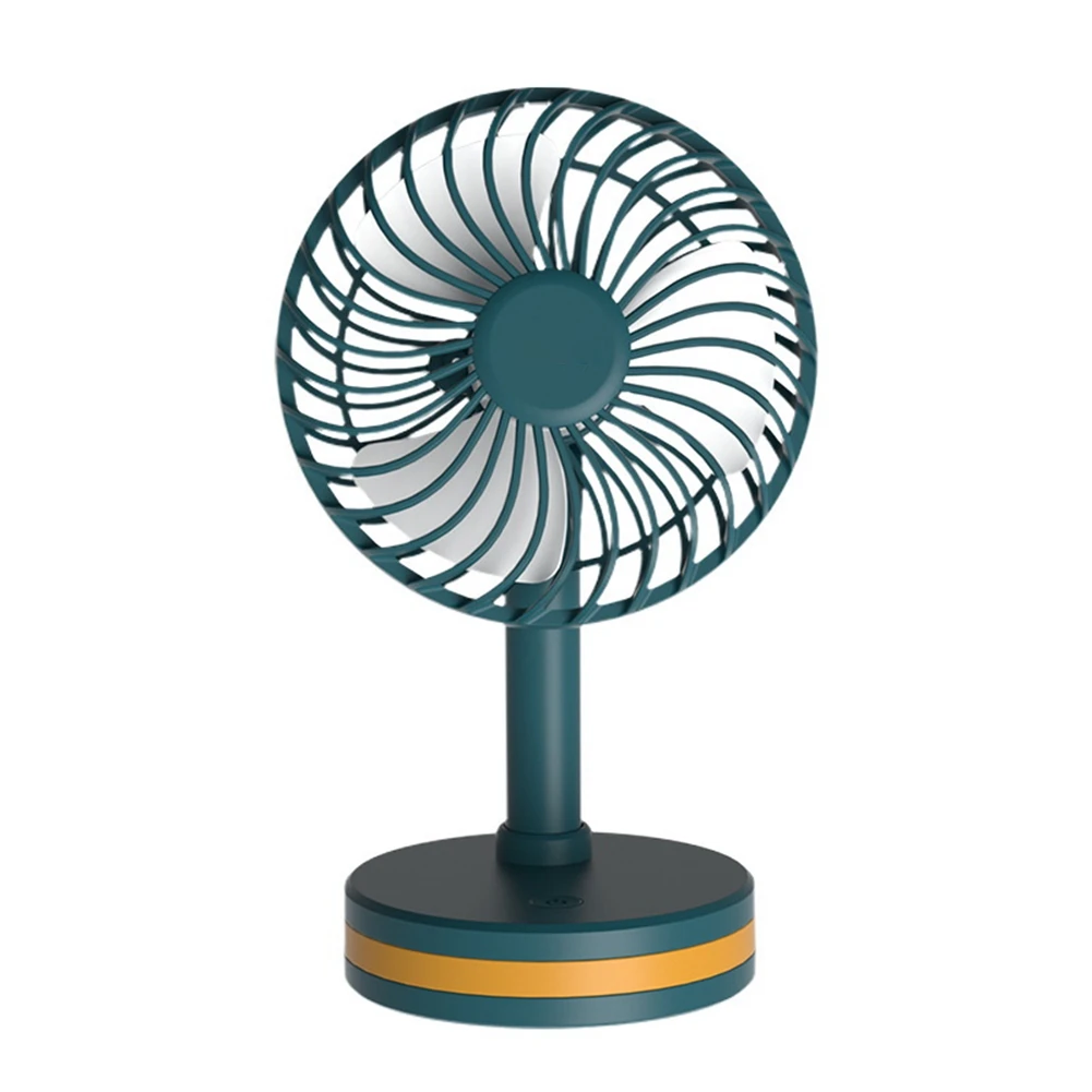 

Настольный Перезаряжаемый USB-вентилятор, маленький настольный мини-вентилятор с функцией ночной подсветки, портативный вентилятор для офиса, домашнего стола