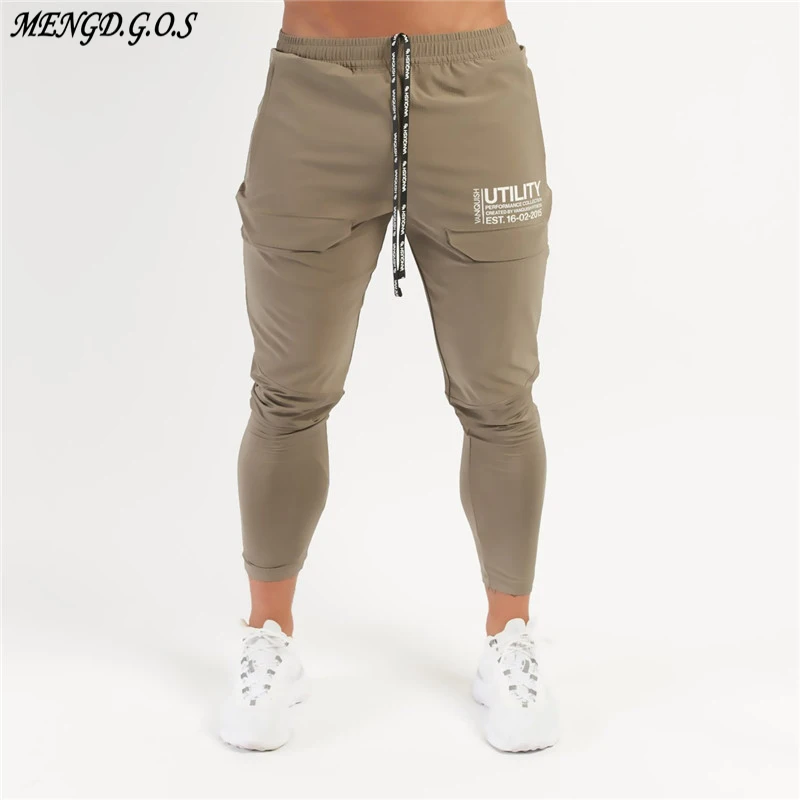 

Летние новые модные мужские брюки, светильник, быстросохнущие мужские спортивные брюки для фитнеса, повседневные штаны для бега