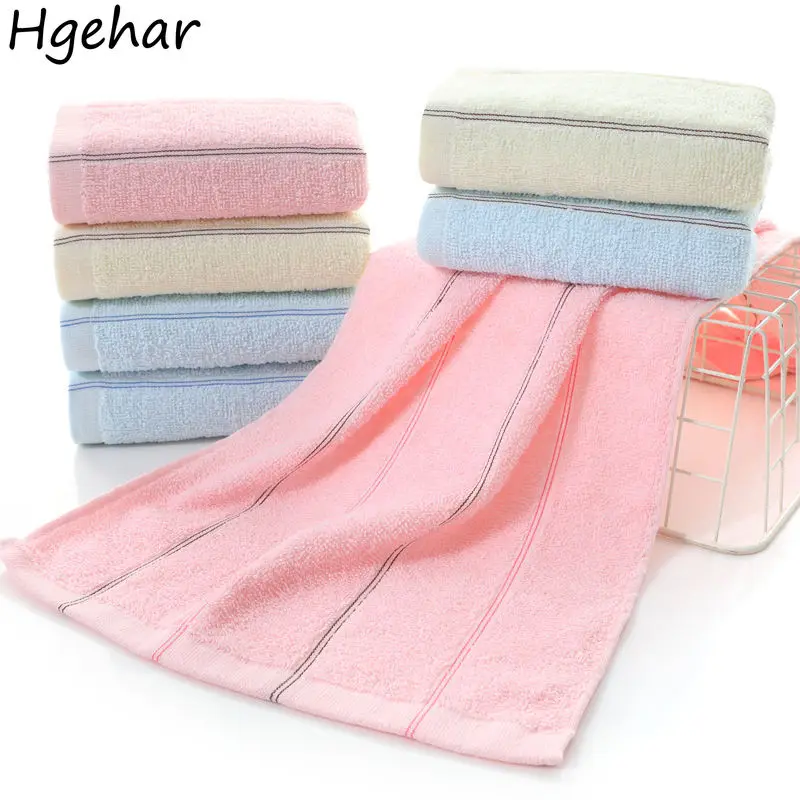 

Полосатые полотенца для лица 31x7 1 см, мягкая хлопковая быстросохнущая Минималистичная Бытовая впитывающая прочная ткань для чистки