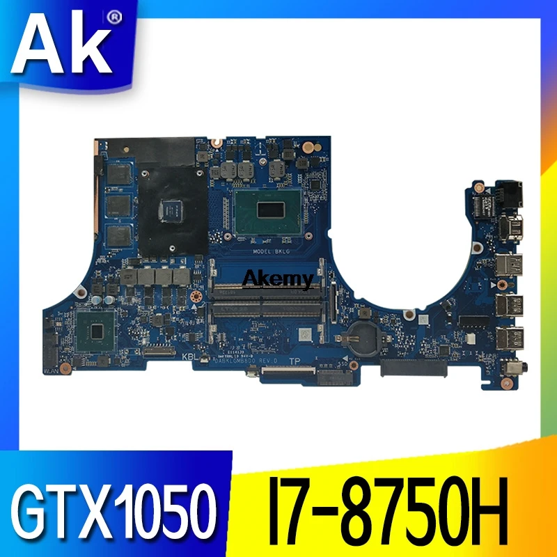 

DABKLGMB8D0 Laptop motherboard for ASUS TUF Gaming FX504G FX80G original mainboard I7-8750H GTX1050