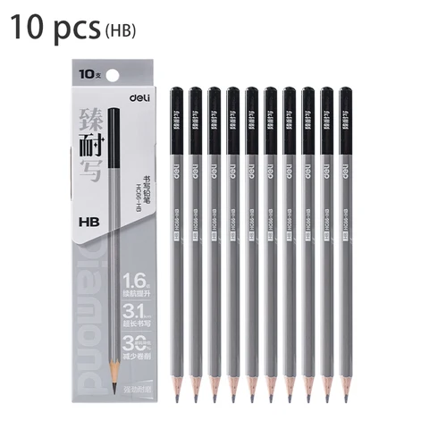 Deli HB/2B деревянные карандаши