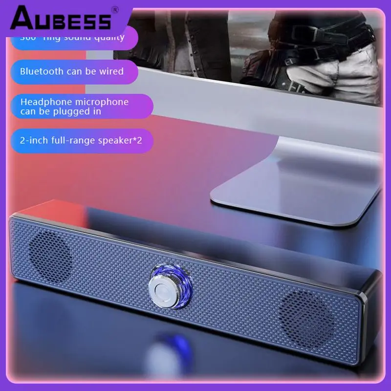 

Easy To Connect Subwoofer Speaker Usb Speaker 360° Surround Sound Quality Wired Speaker 2 Inch Speaker Bass Stereo