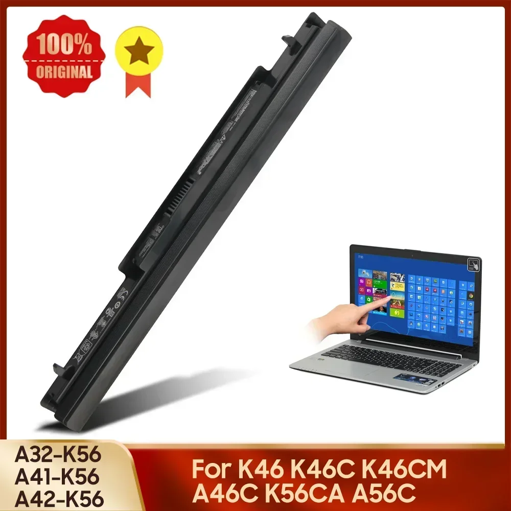 Сменный аккумулятор A42-K56 A41-K56 A32-K56 для ASUS A32 A31 K56C A46C S550C S46C S56C E46C K46 K46C K46CM