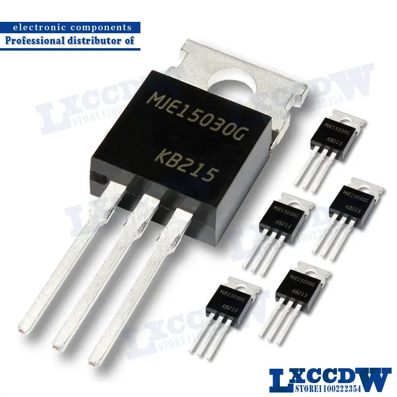 10 шт. 5 пар (5 шт MJE15033G + 5 шт MJE15032G ) ( MJE15034G + MJE15035G ) ( MJE15030G + MJE15031G )TO-220 MJE15033 MJE15032