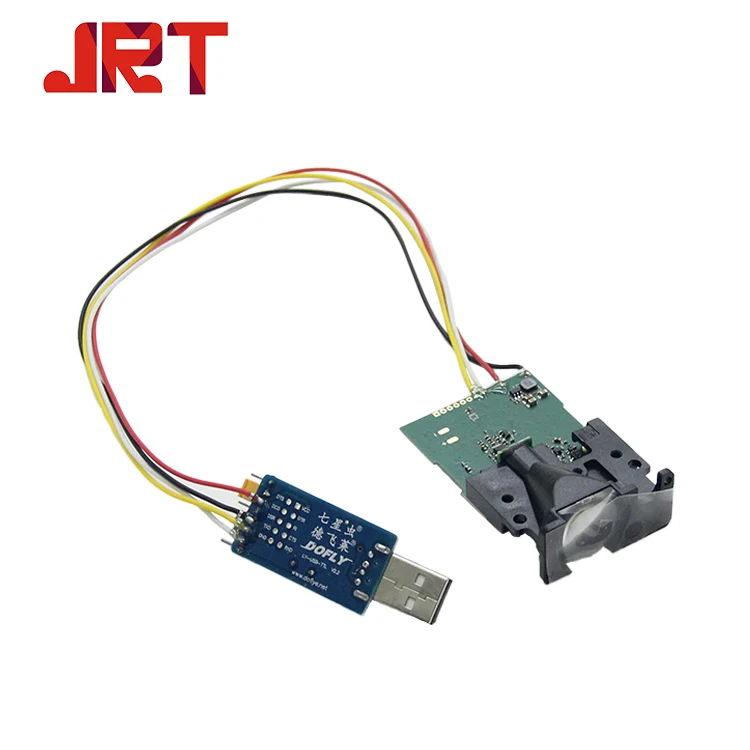 

אלקטרוני מדידת חיישן USB יציאה טורית לייזר מד טווח מודול 100m